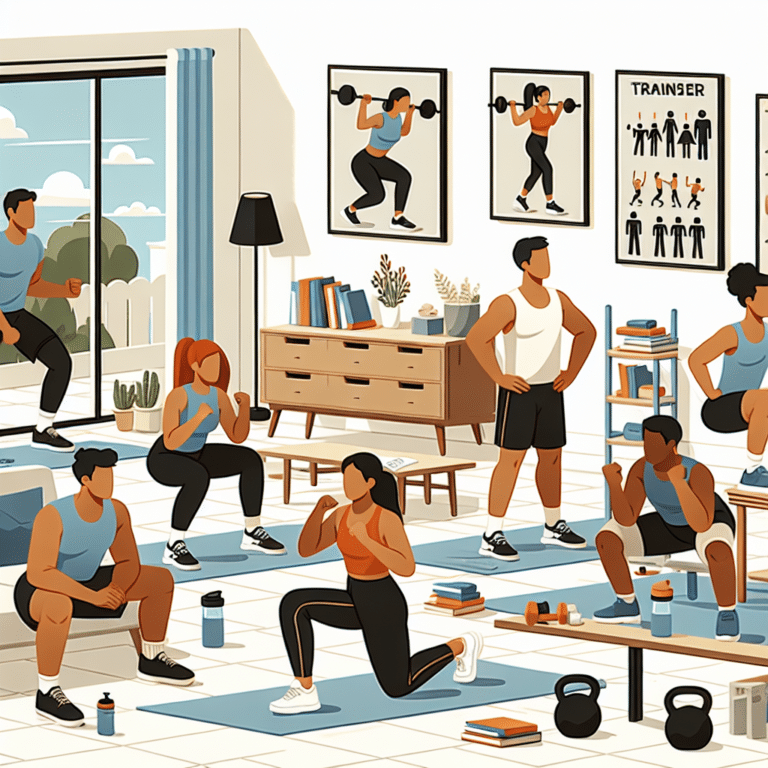 Full-Body Weight Training Routine at Home