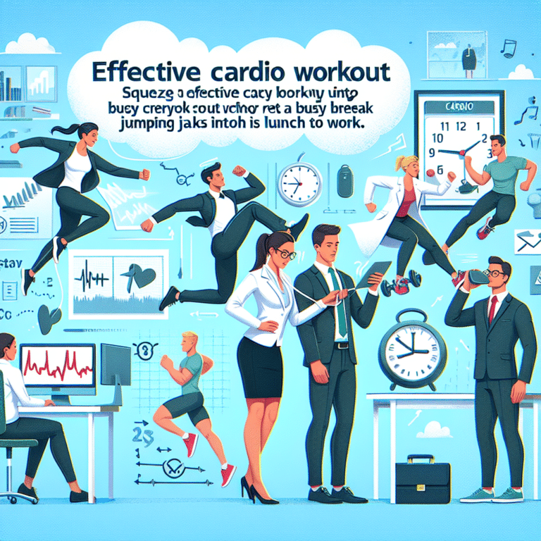 Effective Cardio Workouts for Busy Individuals