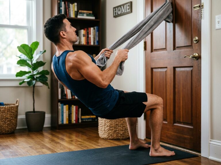 back workout with minimal equipment